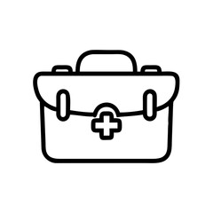 Icon of a doctorchest / first aid kit