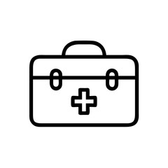 Icon of a doctorchest / first aid kit