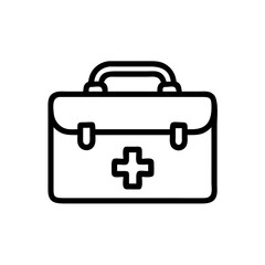 Icon of a doctorchest / first aid kit
