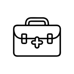 Icon of a doctorchest / first aid kit