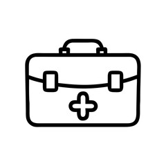 Icon of a doctorchest / first aid kit