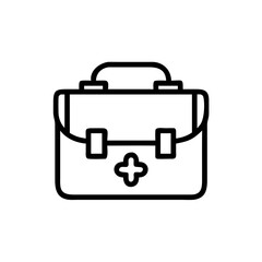 Icon of a doctorchest / first aid kit