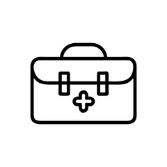 Icon of a doctorchest / first aid kit