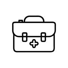 Icon of a doctorchest / first aid kit