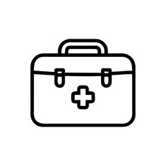 Icon of a doctorchest / first aid kit