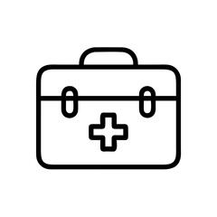 Icon of a doctorchest / first aid kit