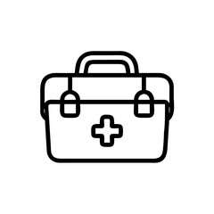 Icon of a doctorchest / first aid kit