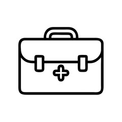 Icon of a doctorchest / first aid kit