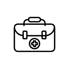 Icon of a doctorchest / first aid kit