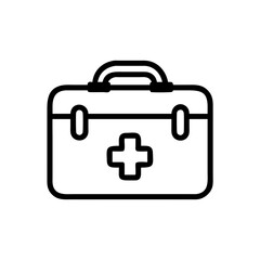 Icon of a doctorchest / first aid kit