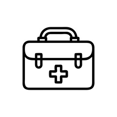 Icon of a doctorchest / first aid kit