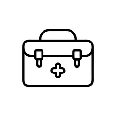 Icon of a doctorchest / first aid kit