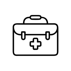Icon of a doctorchest / first aid kit