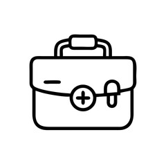 Icon of a doctorchest / first aid kit