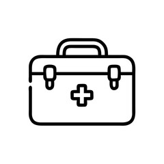 Icon of a doctorchest / first aid kit