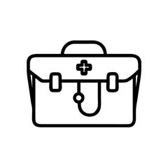 Icon of a doctorchest / first aid kit