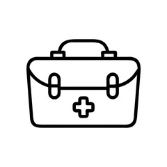 Icon of a doctorchest / first aid kit