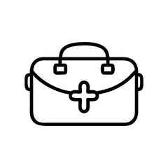 Icon of a doctorchest / first aid kit