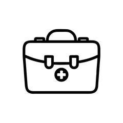 Icon of a doctorchest / first aid kit