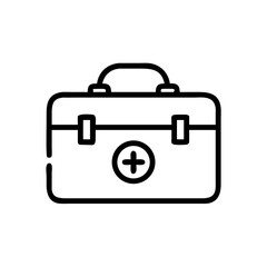 Icon of a doctorchest / first aid kit