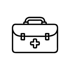 Icon of a doctorchest / first aid kit