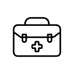 Icon of a doctorchest / first aid kit