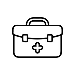 Icon of a doctorchest / first aid kit