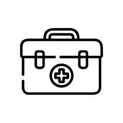 Icon of a doctorchest / first aid kit