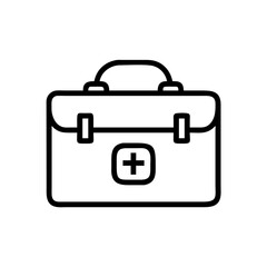 Icon of a doctorchest / first aid kit