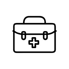 Icon of a doctorchest / first aid kit
