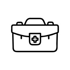 Icon of a doctorchest / first aid kit