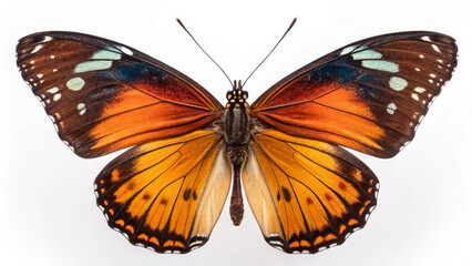 Fototapeta premium butterfly isolated on white background