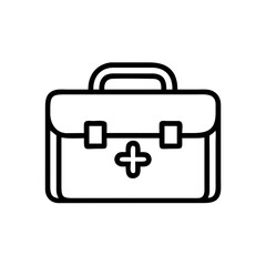 Icon of a doctorchest / first aid kit