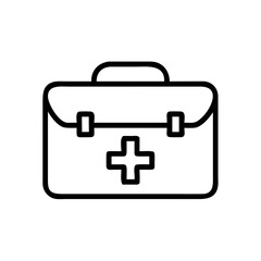 Icon of a doctorchest / first aid kit