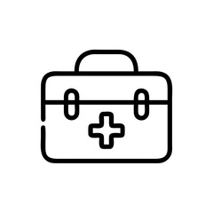 Icon of a doctorchest / first aid kit