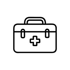 Icon of a doctorchest / first aid kit