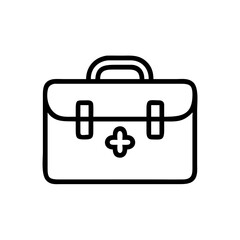 Icon of a doctorchest / first aid kit