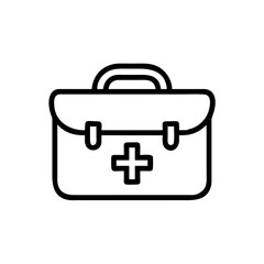 Icon of a doctorchest / first aid kit