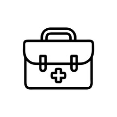 Icon of a doctorchest / first aid kit