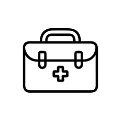 Icon of a doctorchest / first aid kit