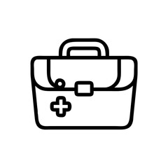 Icon of a doctorchest / first aid kit