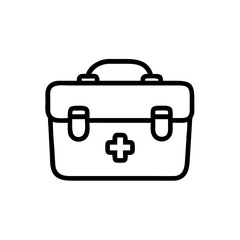 Icon of a doctorchest / first aid kit