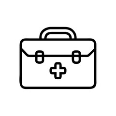 Icon of a doctorchest / first aid kit