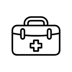Icon of a doctorchest / first aid kit