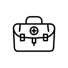 Icon of a doctorchest / first aid kit