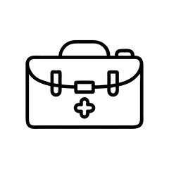 Icon of a doctorchest / first aid kit