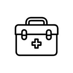 Icon of a doctorchest / first aid kit
