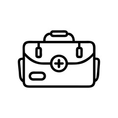 Icon of a doctorchest / first aid kit