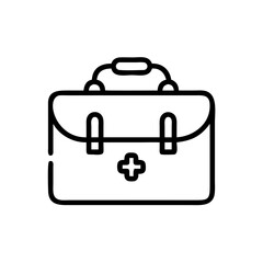 Icon of a doctorchest / first aid kit