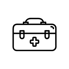 Icon of a doctorchest / first aid kit